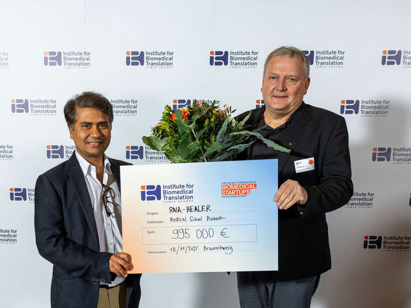 RNA Healer receives around one million euros for the development of a liver fibrosis therapy - MHH project wins start-up funding competition organised by Lower Saxony research incubator Institute for Biomedical Translation Lower Saxony.